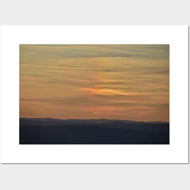 Sundog over the Appalachian Wall Art by A Thousand Words Photography